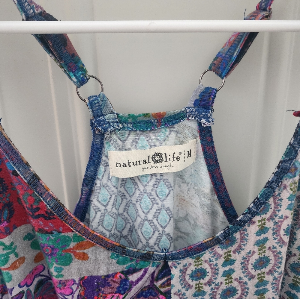 NATURAL LIFE Multicolor Patchwork Lucy Never Worn… - image 4